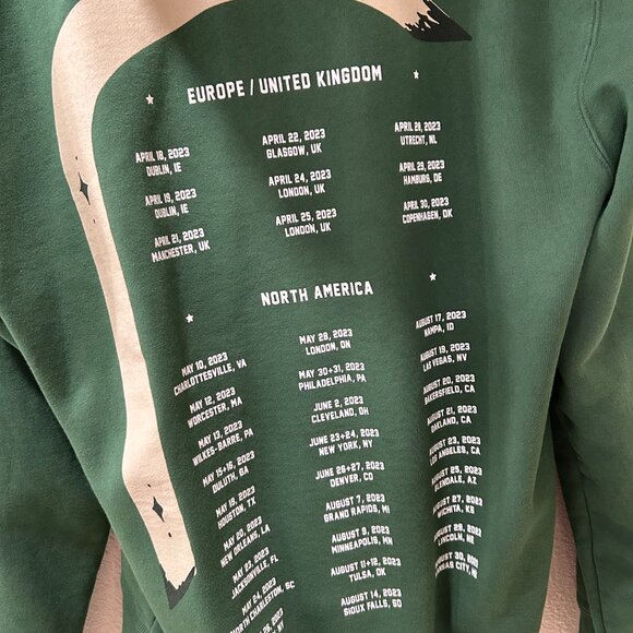 Zach Bryan Burn, Burn, Burn Tour Hoodie - Picture 4 of 5